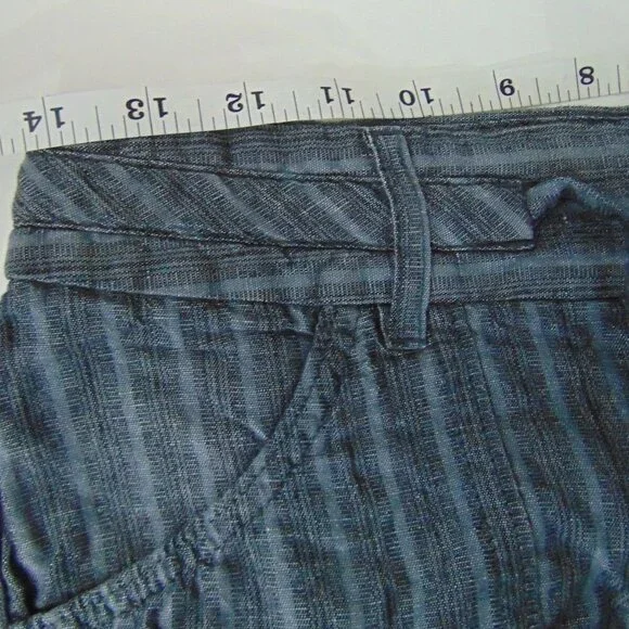 Banana Republic Gray Striped Shorts - Picture 8 of 8